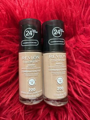 Picture of 2 Revlon Colorstay 24hr Wear Foundations 220 Natural Beige NEW