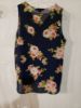 Picture of Blue Flowery Suzy Shier Blouse Size M