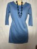 Picture of Classic Vila Clothes  Blue Dress Size S