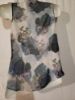 Picture of Flower White and Blue H & M Blouse SIze 6/ Medium