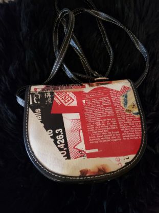 Picture of Made in Italy Genuine Leather Purse/Cross Body