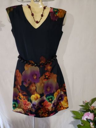 Picture of Mexx Metropolitan Black and Flowery Size Medium