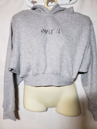 Picture of Perfect Crop SWS Active Over IT Hoddie Sweater