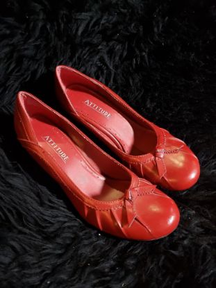 Picture of Red Attitude Edith Shoes Size 6