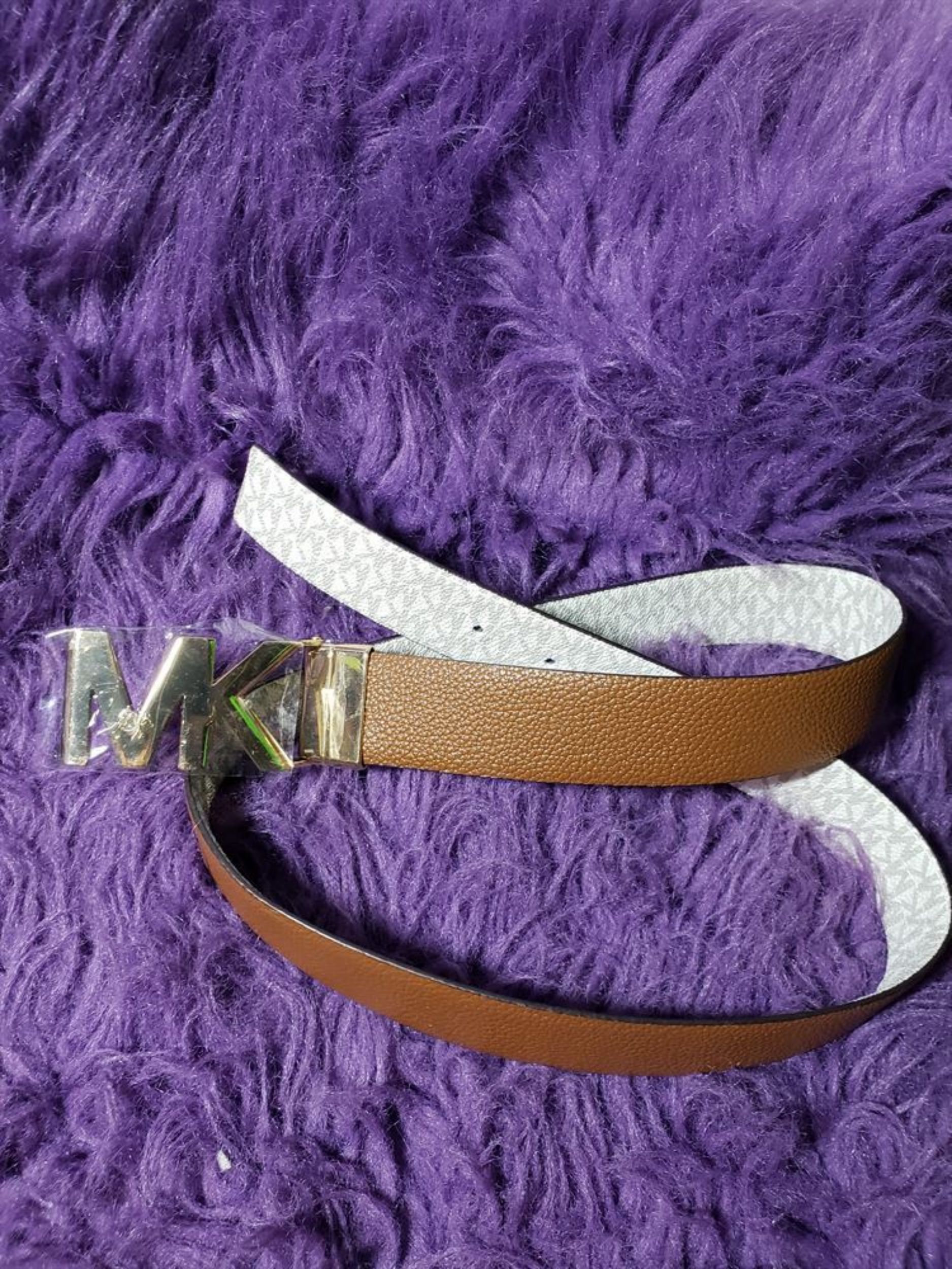 Reversible Leather Waist Belt