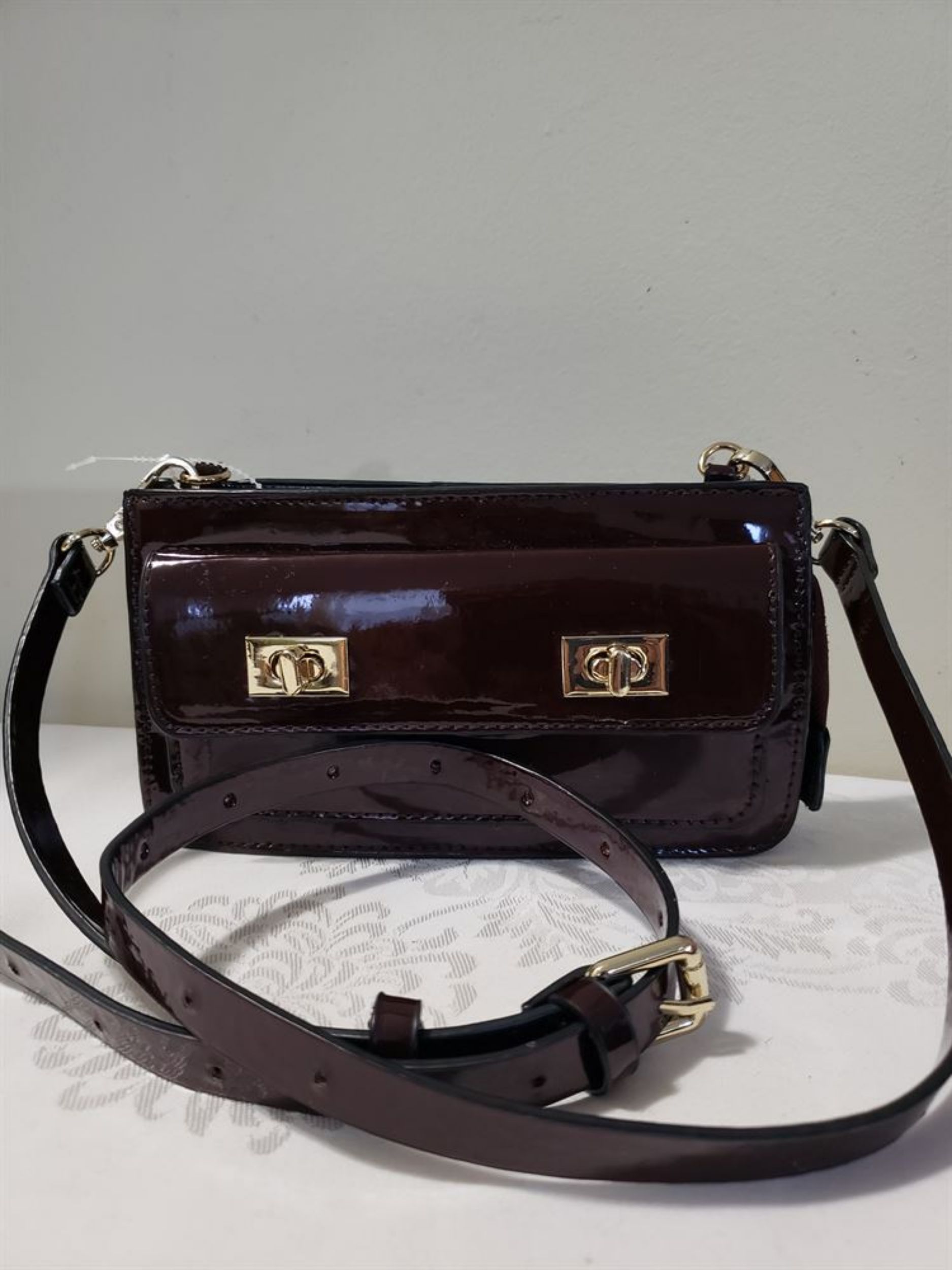 Garnet Red Crossbody Purse