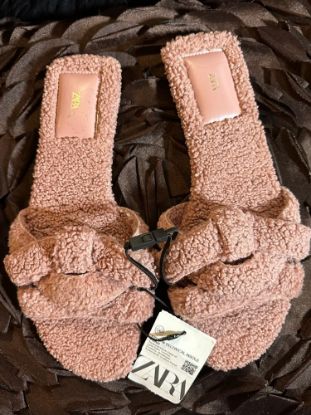 Zara Slippers Size 39/US 8