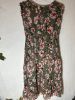 Picture of Woman's IMPRESS! Floral Dress-Black-Size Small Medium