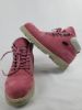 Picture of NY Lug Co. Lugz Boots - Pink & White Work Boots, Size US 8.5 / EU 40