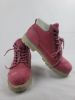 Picture of NY Lug Co. Lugz Boots - Pink & White Work Boots, Size US 8.5 / EU 40