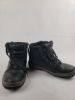 Picture of Pajar Women's Leather Lace-Up Waterproof Ankle Snow Boots - Black, Size 7.5-8