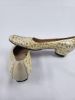 Picture of Roberto Capucci Firena Suede Snake Low Block Heels – Size 5.5 – Elegant & Comfortable