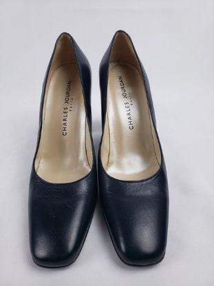 Picture of Charles Jourdan Paris Women’s Leather Pumps – Size 9 Black – Elegant & Timeless