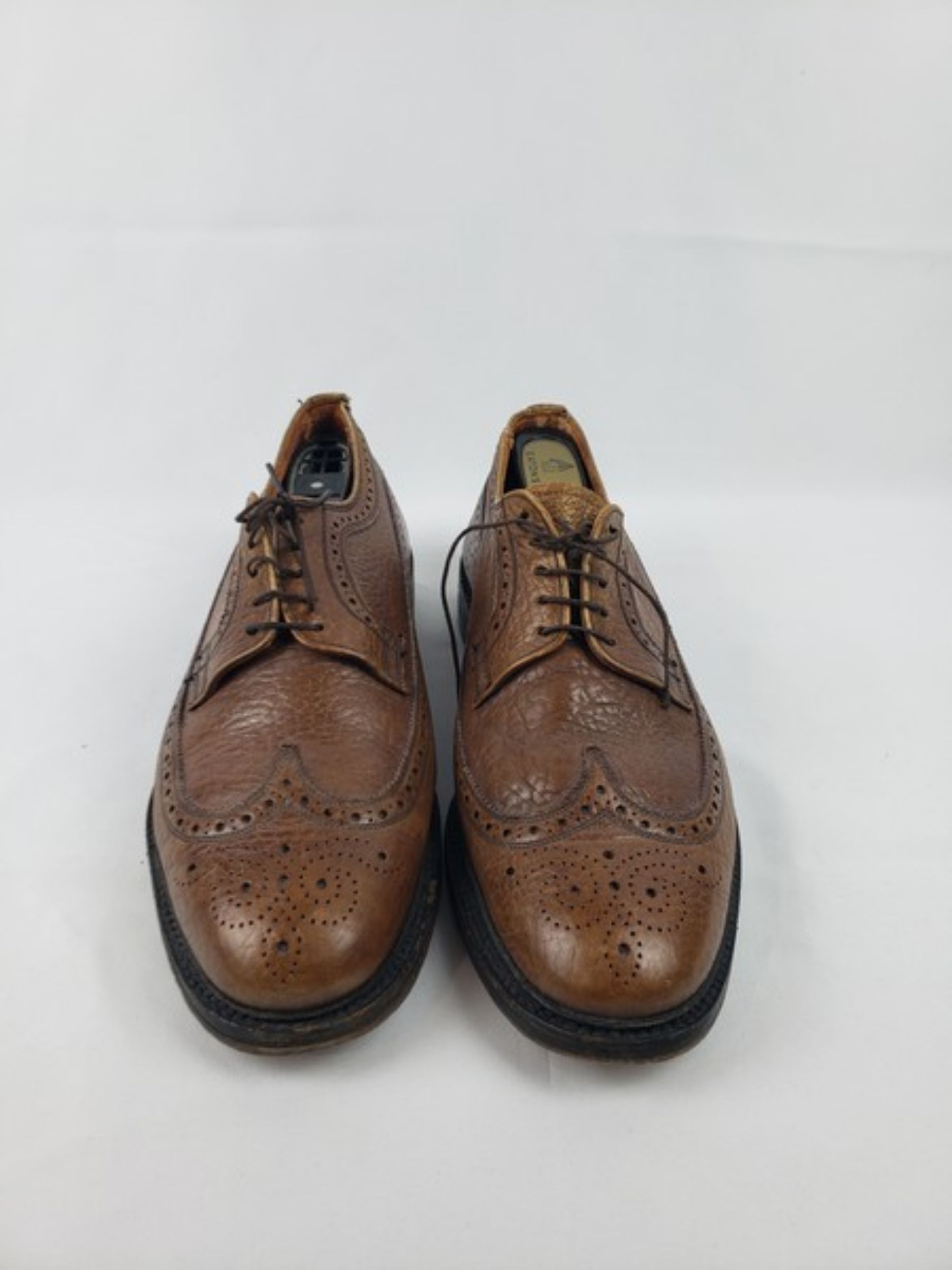 Picture of Vintage Luxury PHILLIP Black Leather Men’s Shoes | Size 10