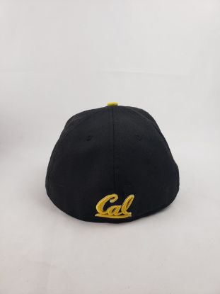 Picture of New Era Cal Golden Bears Fitted Hat | Black & Gold | Size 7 1/2