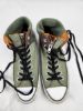 Picture of Green Zipper Converse Chuck Taylor All Star Textile Sneakers, Unisex - Men's Size 10