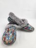 Picture of Skechers Women's BOBS Too Cozy - Doodle Parade Slip-On Slippers, Size 8.5 US, Gray Multi-Tone