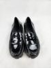 Picture of Halston Platform Loafers, Women's US Size 9, Black - Chic and Elevated Style Vegan Leather