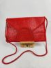 Picture of Elegant Made in Italy Red Fabric Bag